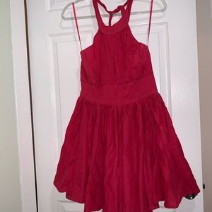 Moda International- Raspberry Red Dress